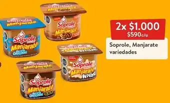 Lider Soprole, Manjarate Variedades oferta