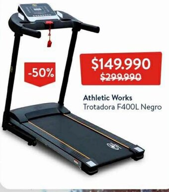 Lider Athletic Works Trotadora F400L Negro oferta