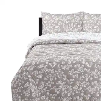 Chantilly Cubrecama jacquard bordado 2 plazas vicuña oferta