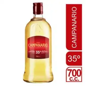 Unimarc Pisco campanario 35° botella 700 cc oferta