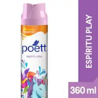 Unimarc Desodorante ambiental poett espíritu play 360 ml oferta