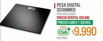Cruz Verde Scianmed pesa digital oferta