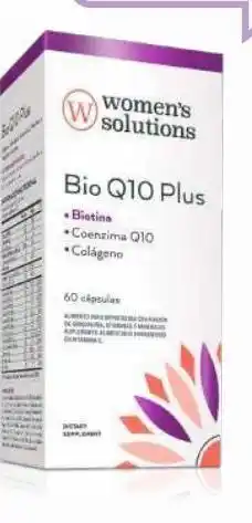 Cruz Verde Womens solutions bio q10 plus 60 cápsulas oferta