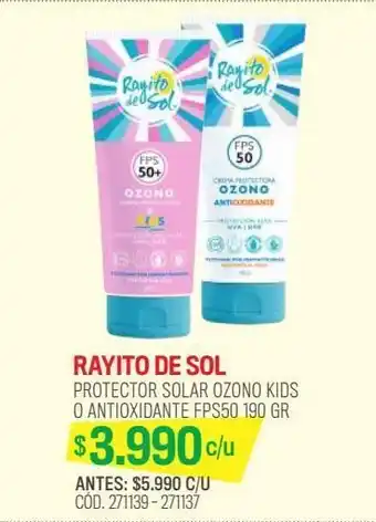 Cruz Verde R.sol f50 ozo.kid.cr.190g oferta
