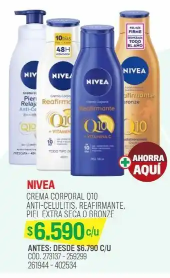 Cruz Verde Crema corporal nivea oferta