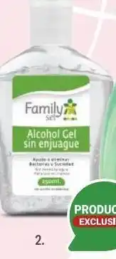 Cruz Verde Alcohol en gel family set 250ml oferta