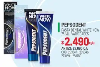Cruz Verde Pepsodent tp wh now sup pure ld 24x75ml oferta