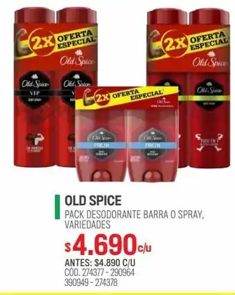 Cruz Verde Desodorante old spice oferta