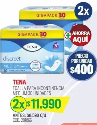 Cruz Verde Tena mujer medium x30 oferta