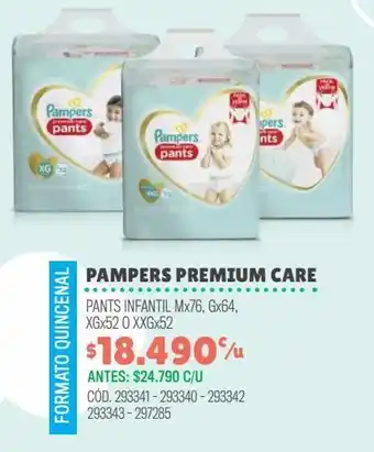 Cruz Verde Pampers pants g x64prom oferta