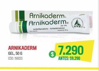 Cruz Verde Arnikaderm arnica 10% gel tópico 50 gr oferta