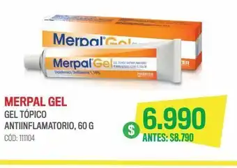 Cruz Verde Merpal gel gel topico oferta