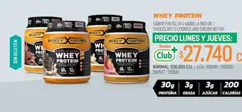 Cruz Verde Whey protein sabor chocolate 2.268 gr oferta