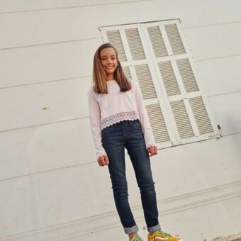 Falabella Jeans jeggins algodón niña oferta