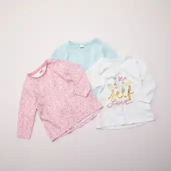 Falabella Polera pack de 3 unidades bebé niña algodón oferta