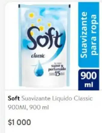 Lider Soft Suavizante Liquido Classic 900 ml oferta