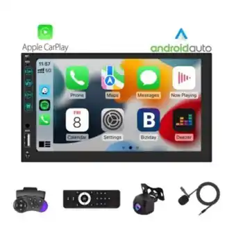 Falabella Radio auto 7 pulgadas apple carplay android auto oferta