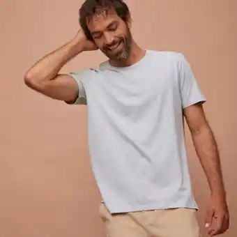 Falabella Cascais polera lavada algodón orgánico hombre oferta