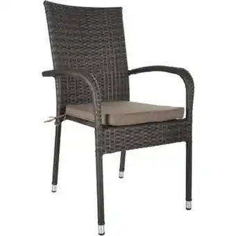 Falabella Silla de terraza metal y ratán pe porto oferta