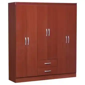 Falabella Clóset 6 puertas 2 cajones 162x47x183 caoba oferta
