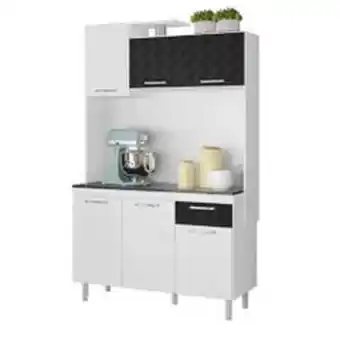 Abcdin Kit cocina exit eva blanco/negro oferta