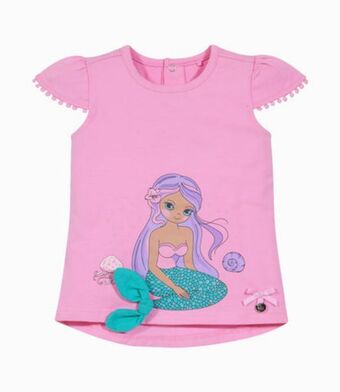 Limonada Polera mc bebé niña palo rosa limonada oferta