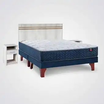 Colchones Celta Cama europea magno blue king + set sevilla oferta