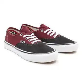 Vans Zapatillas mn skate authentic asphalt/pomegranate oferta