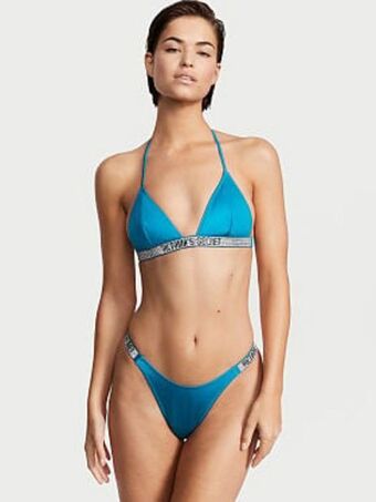 Victoria's Secret Shine strap triangle bikini top oferta