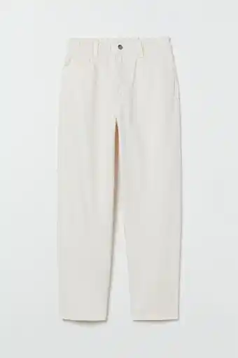 Pantalón de sarga high waist