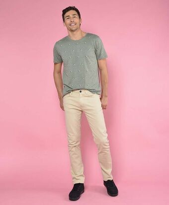 Tricot Jeans slim color oferta