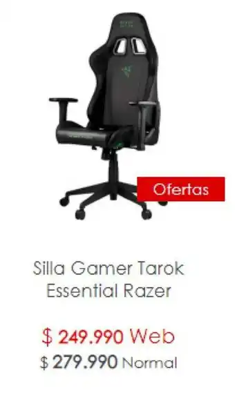 Microplay Silla Gamer Tarok Essential Razer oferta