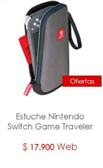 Microplay Estuche Nintendo Switch Game Traveler oferta