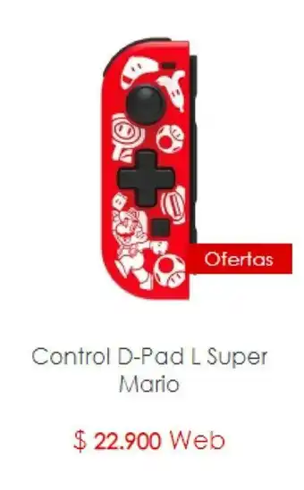 Microplay Control D-Pad L Super Mario oferta