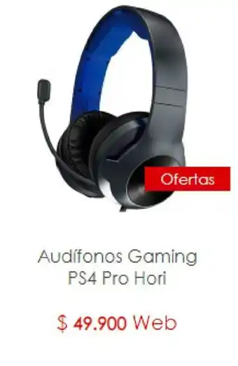Microplay Audifonos Gaming PS4 Pro Hori oferta