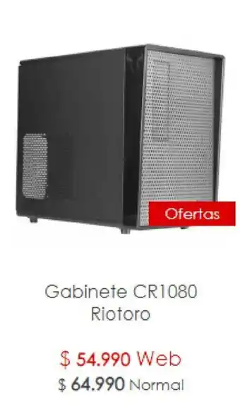 Microplay Gabinete CR1080 Riotoro oferta