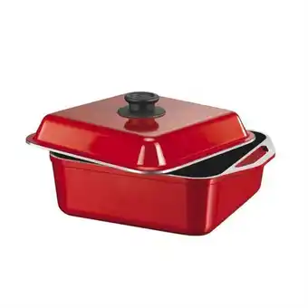 Avon Cacerola cuadrada 26 cm roja cucina donna oferta