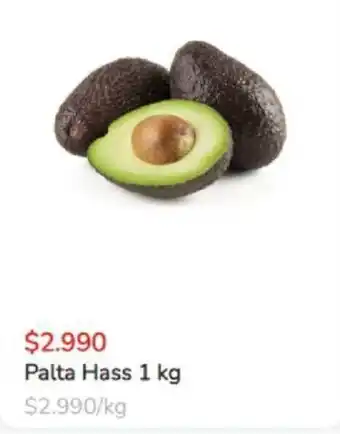 Super Bodega a Cuenta Palta Hass 1 kg oferta