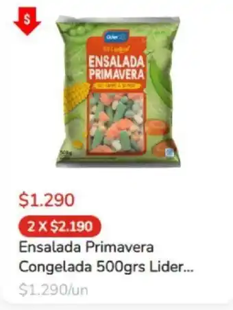 Super Bodega a Cuenta Lider Ensalada Primavera Congelada 500grs oferta