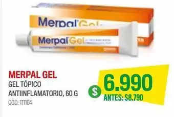 Cruz Verde Merpal diclofenaco dietilamonio 1% gel tópico 60 gr oferta