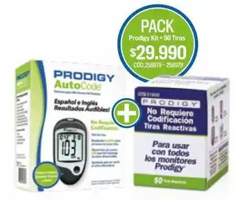 Cruz Verde Prodigy autocode glucómetro oferta