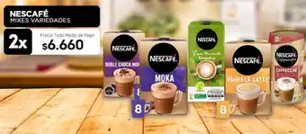 Tottus Nescafé Mixes Variedades oferta