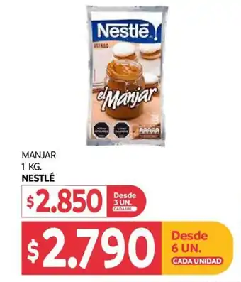 Manjar 6 un. x 1kg Nestlé