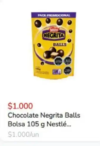 Super Bodega a Cuenta Nestle Chocolate Negrita Balls Bolsa 105g oferta