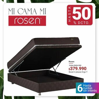 Easy Rosen Boxet 2 plazas Ergo T oferta