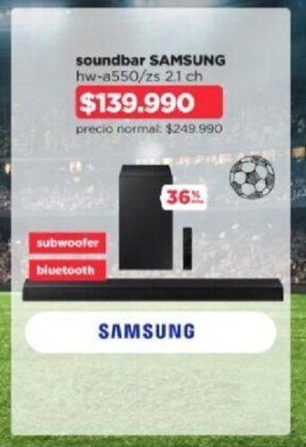 Ripley Samsung soundbar oferta