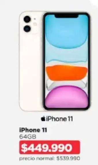 Ripley Apple iPhone 11 64GB oferta