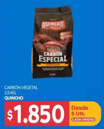 Quincho Carbon Vegetal 2.5 kg