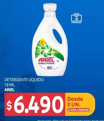 Ariel Detergente Liquido 1.8 ml