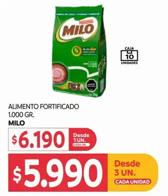 Milo Alimento Fortificado 1000gr
